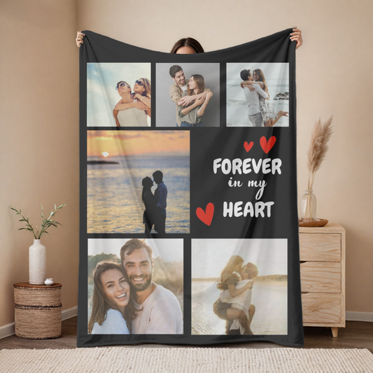 Custom Collage Photo Blanket