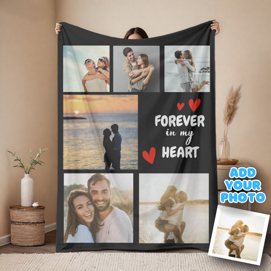 Custom Collage Photo Blanket