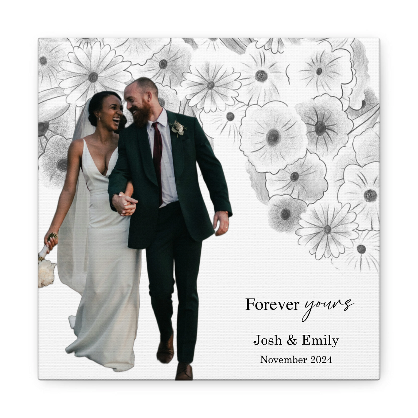 Upload Your Own Photo "You and I" Custom Canvas