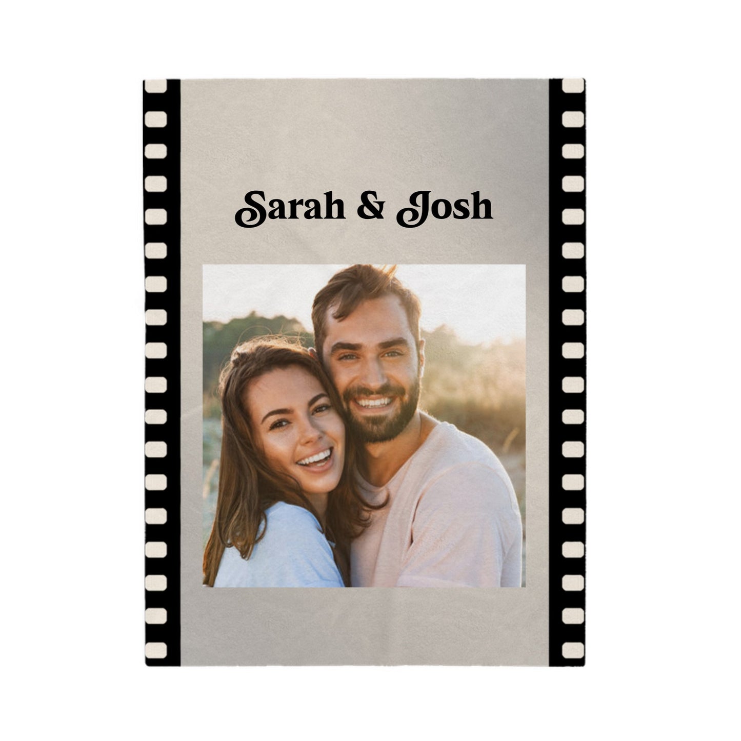 Custom Movie Film Couples Blanket