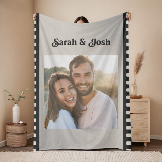 Custom Movie Film Couples Blanket