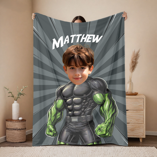 The Hulk Boy Blanket