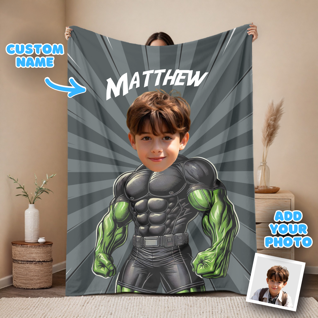 The Hulk Boy Blanket