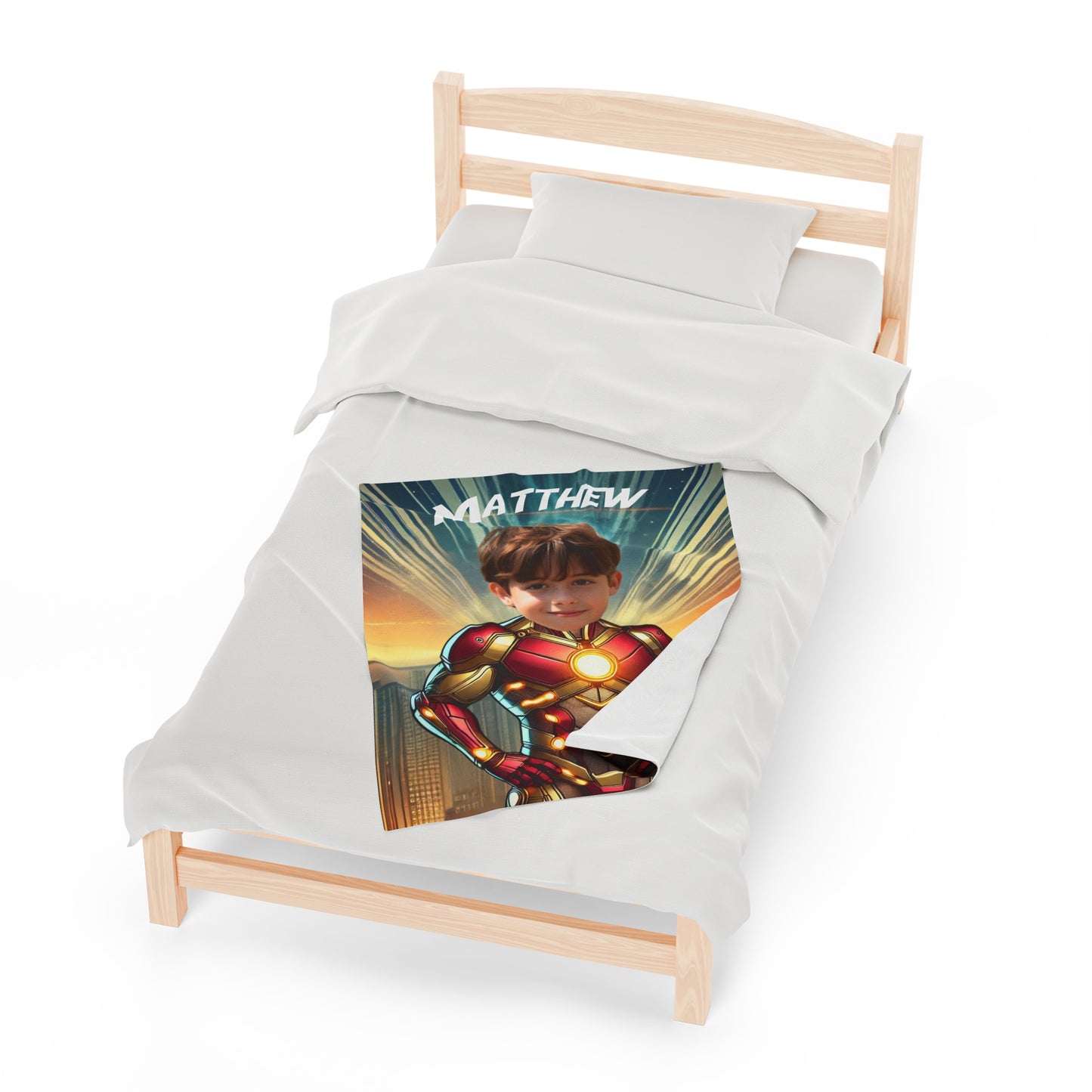 The Iron Boy City Blanket