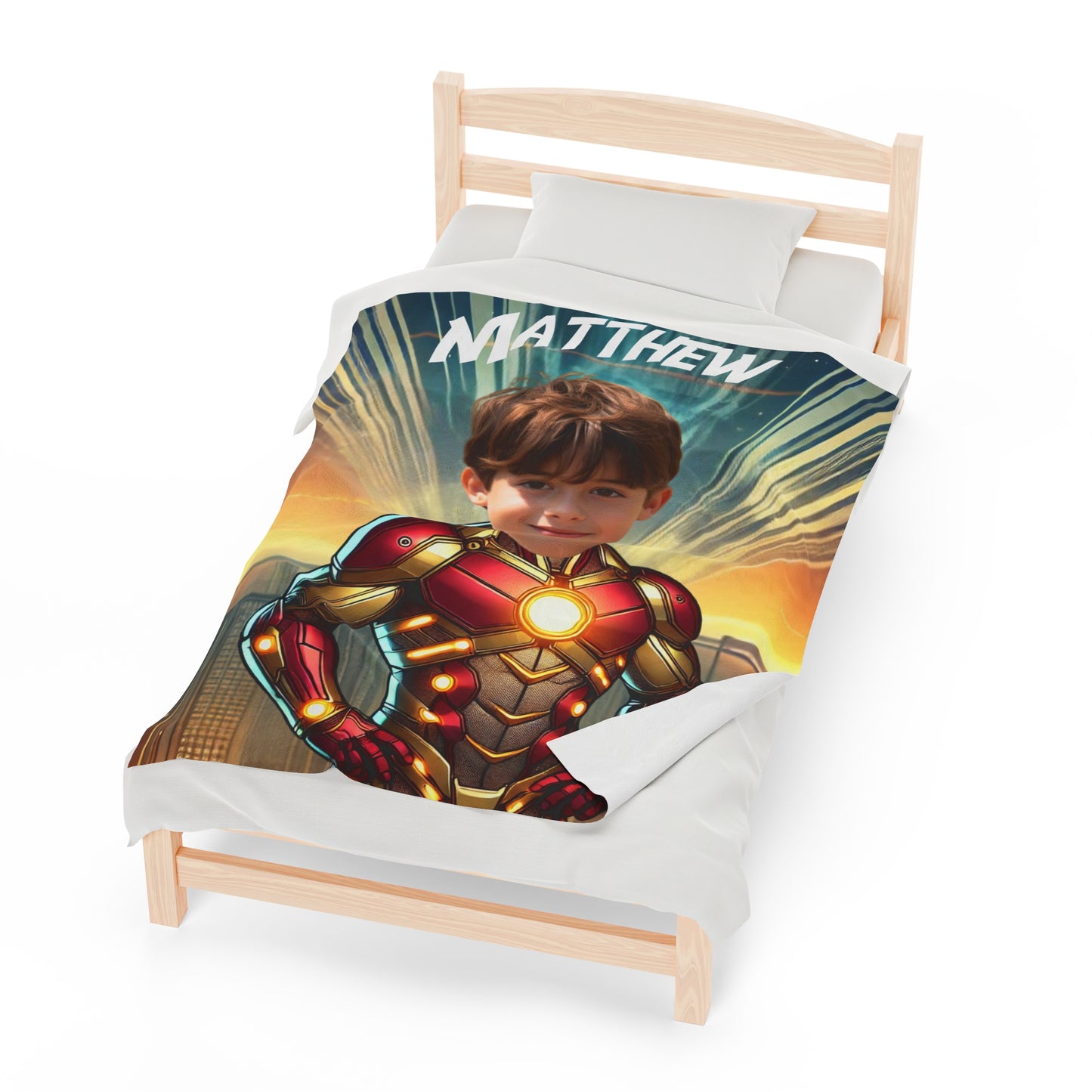 The Iron Boy City Blanket