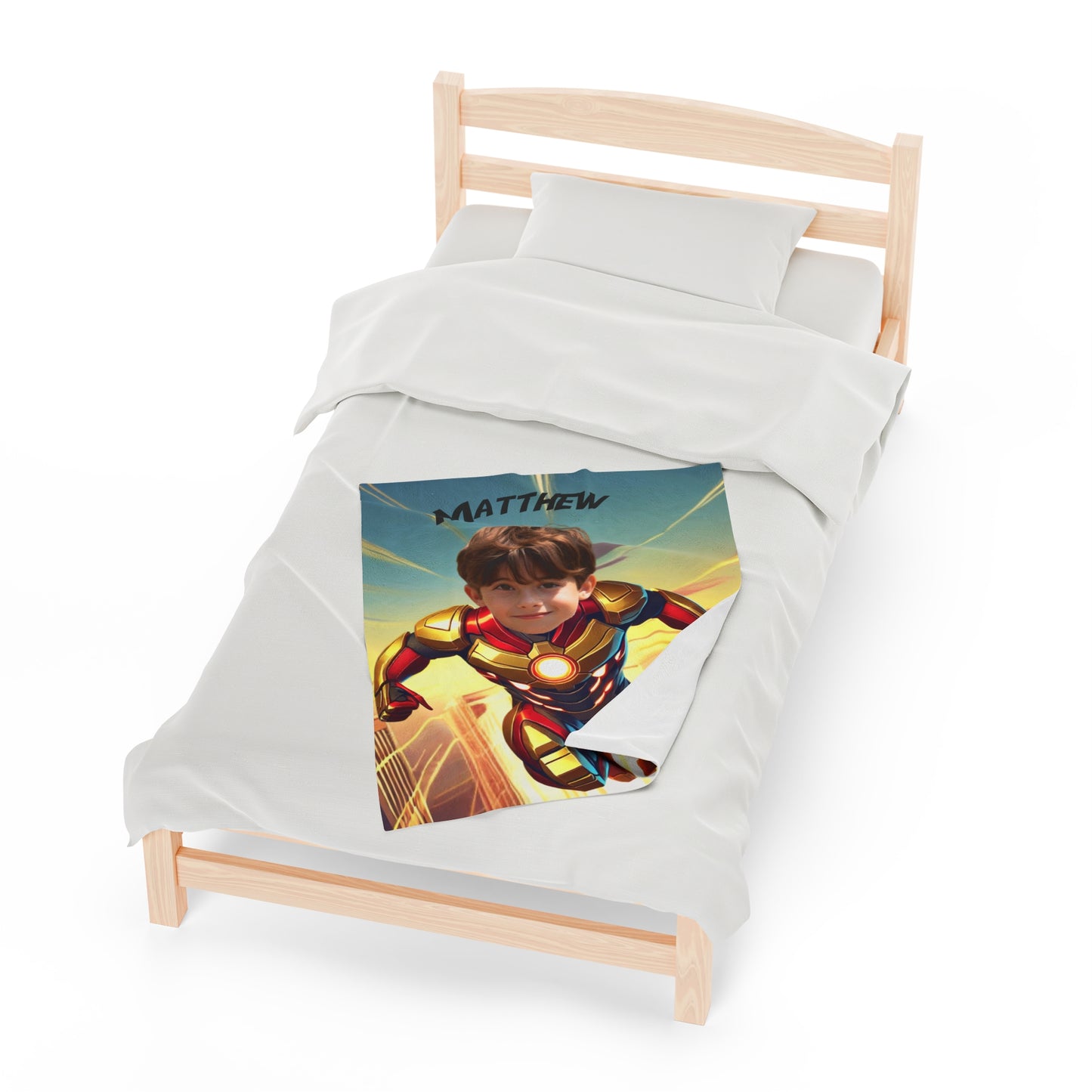 Iron Boy Flying Blanket