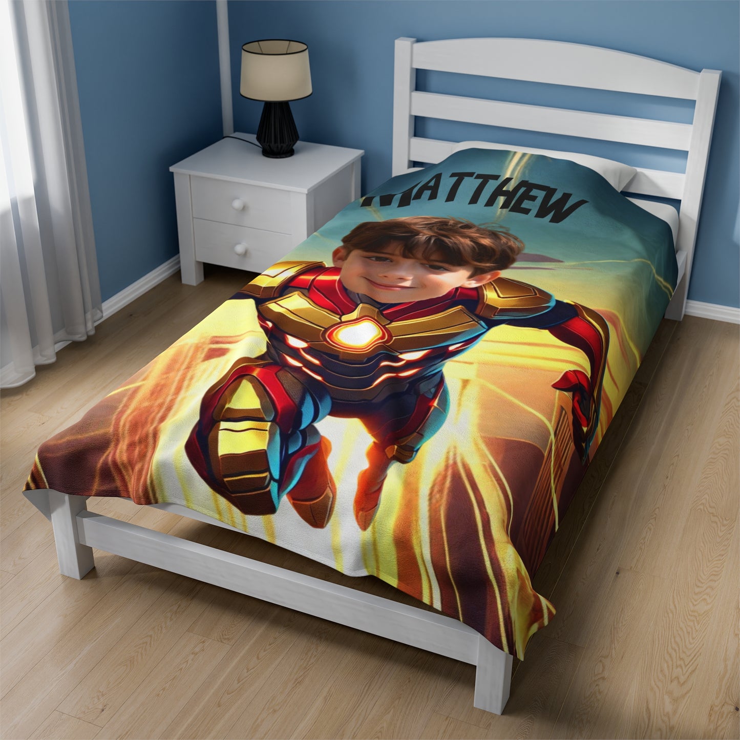 Iron Boy Flying Blanket