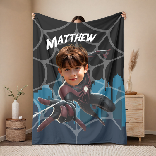 The Spider Boy Universe Blanket