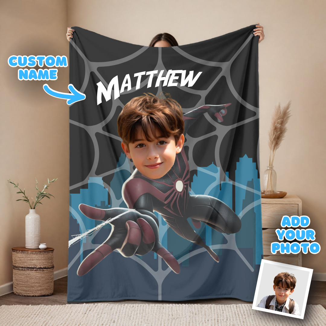 The Spider Boy Universe Blanket