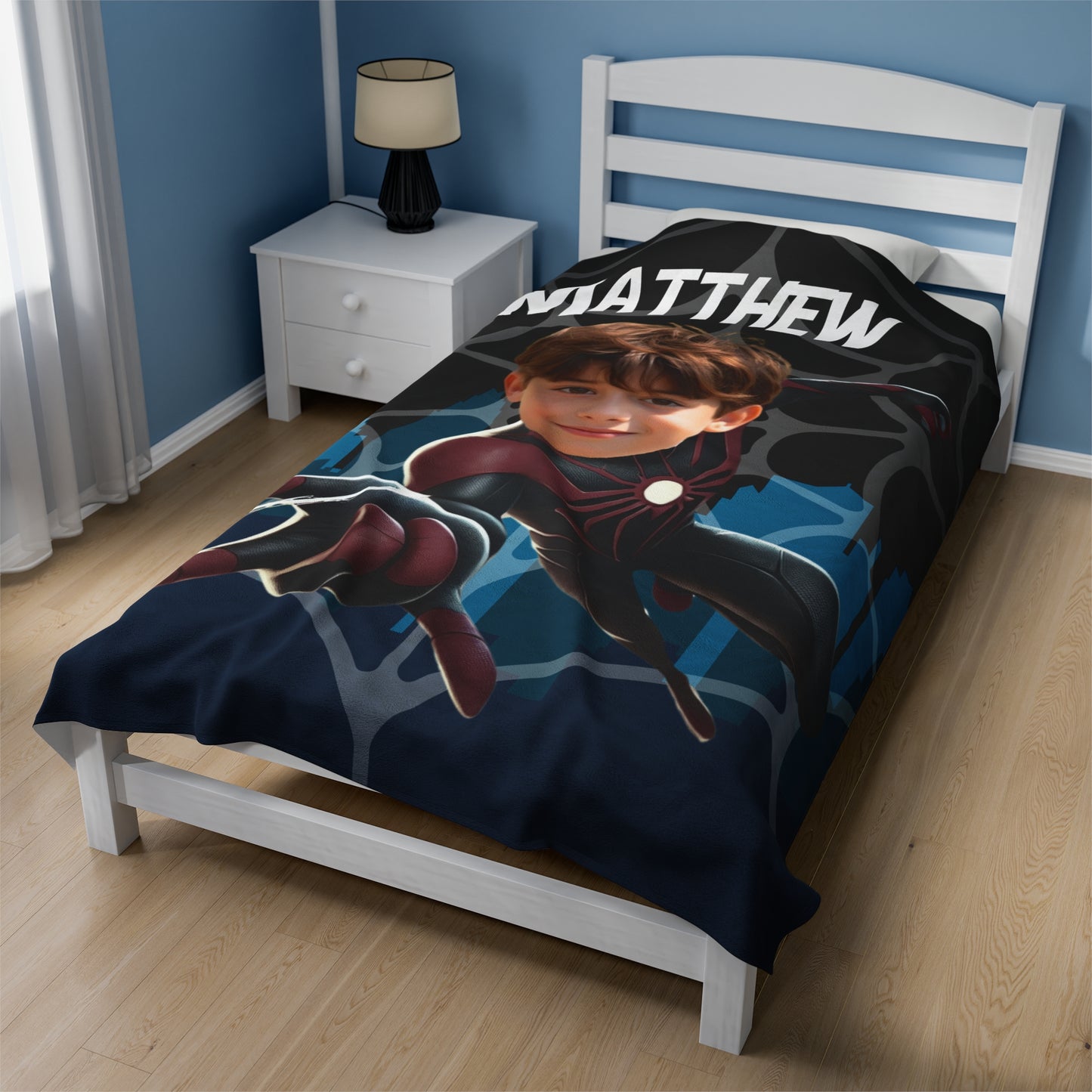 The Spider Boy Universe Blanket